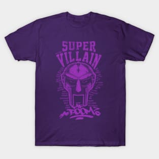 Villain MF Doom Purple T-Shirt